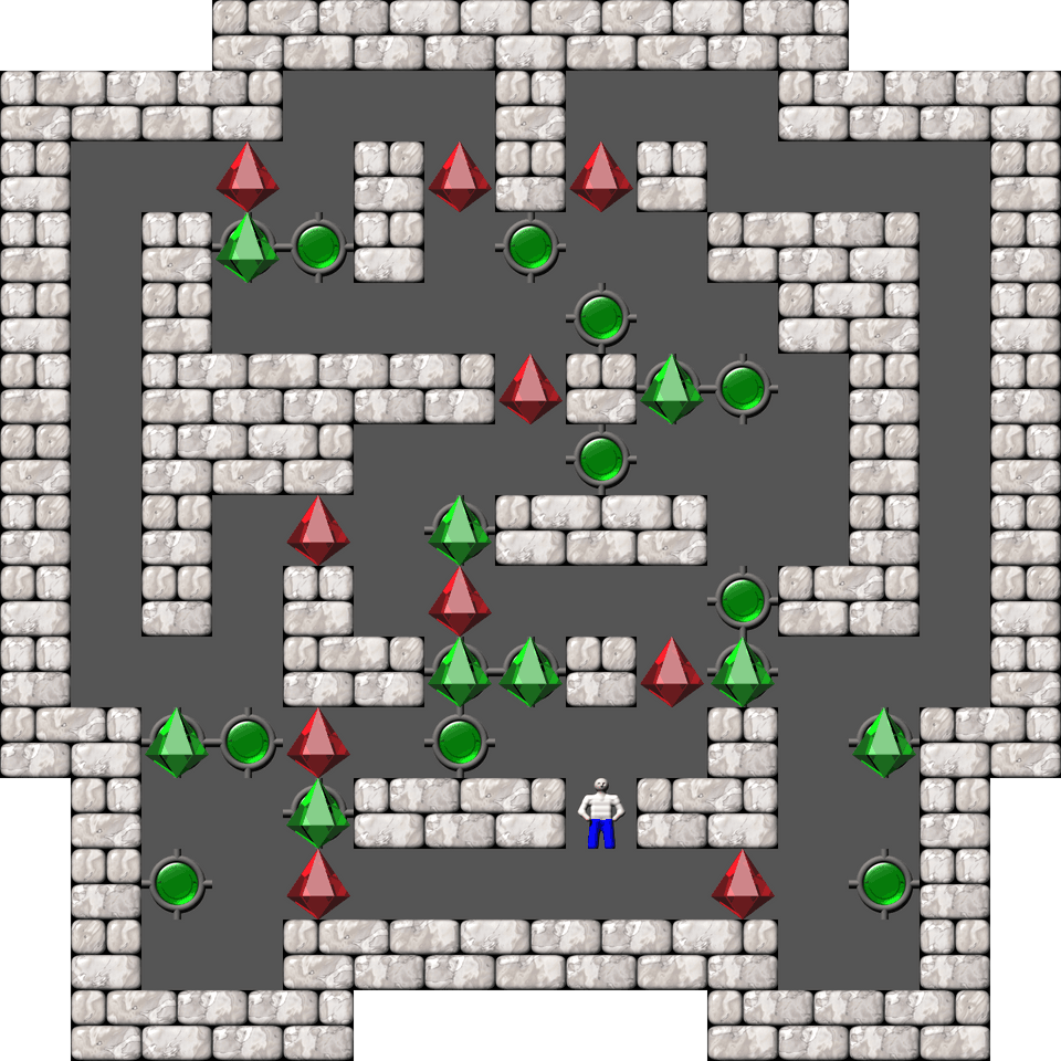 Sokoban Mass Remodel level 2248